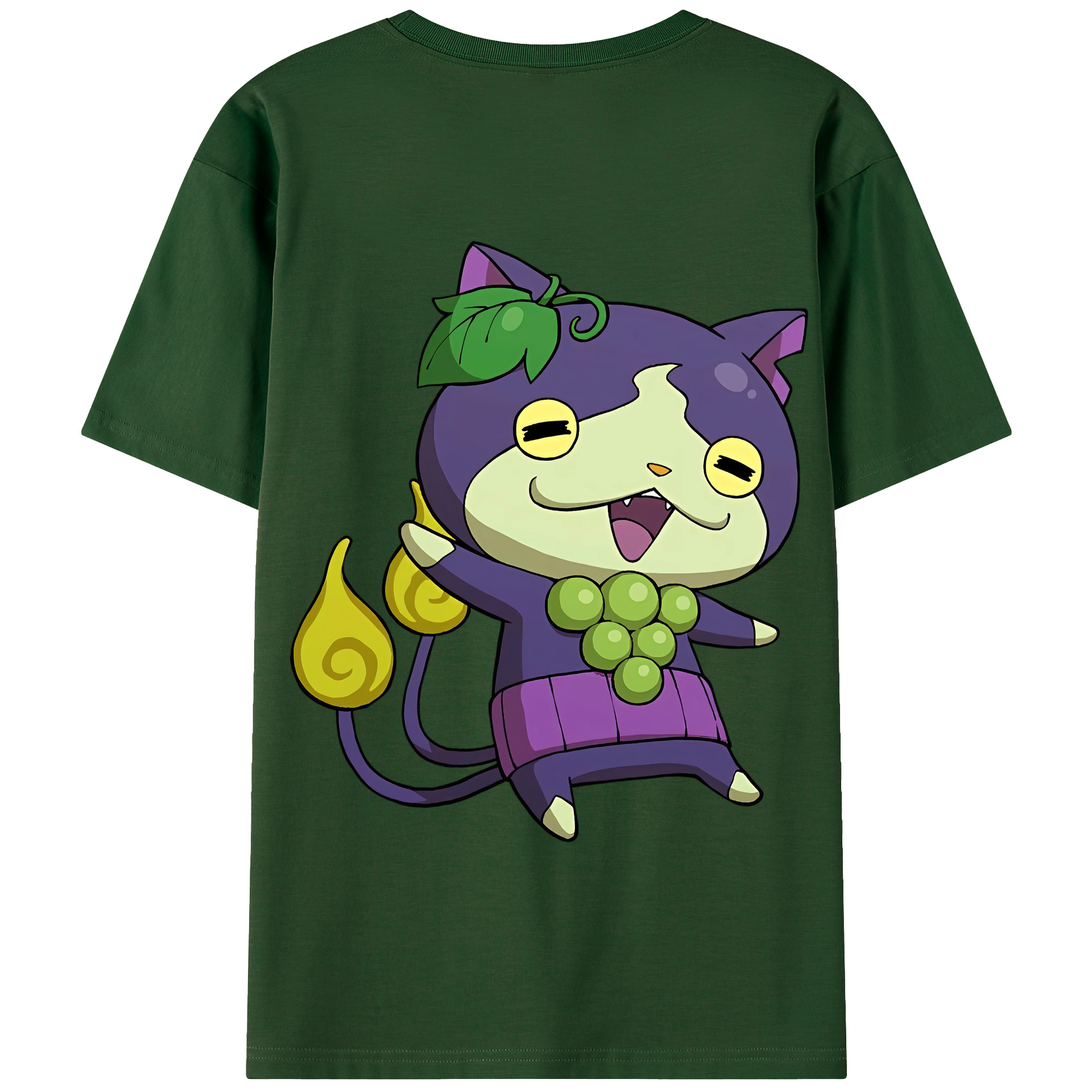 （画像用） 妖怪ウォッチ Yo-kai Watch 綿100％半袖Tシャツ（背面プリント）